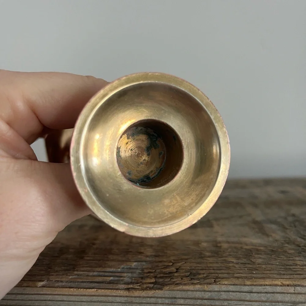 Brass candlestick